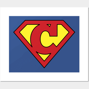 C Programming Superhero - Cool Computer Programmer Design Posters and Art